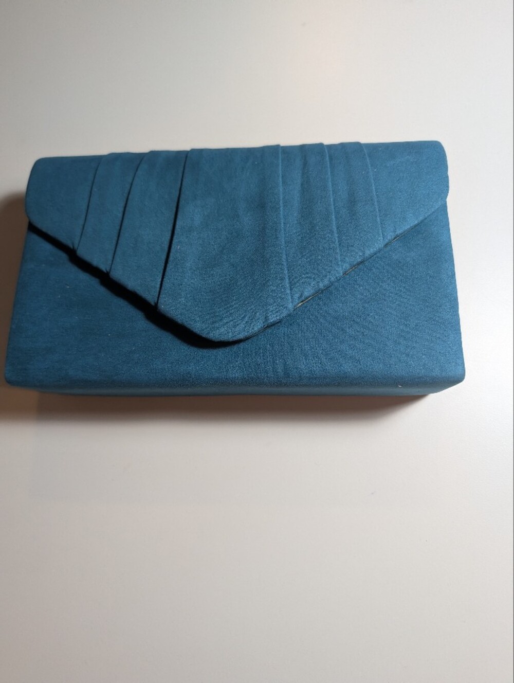 Dasein Teal Envelope Clutch Bag - Stylish Evening NWT